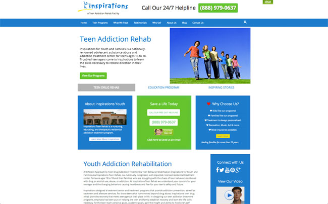 Inspirations Youth Redesign